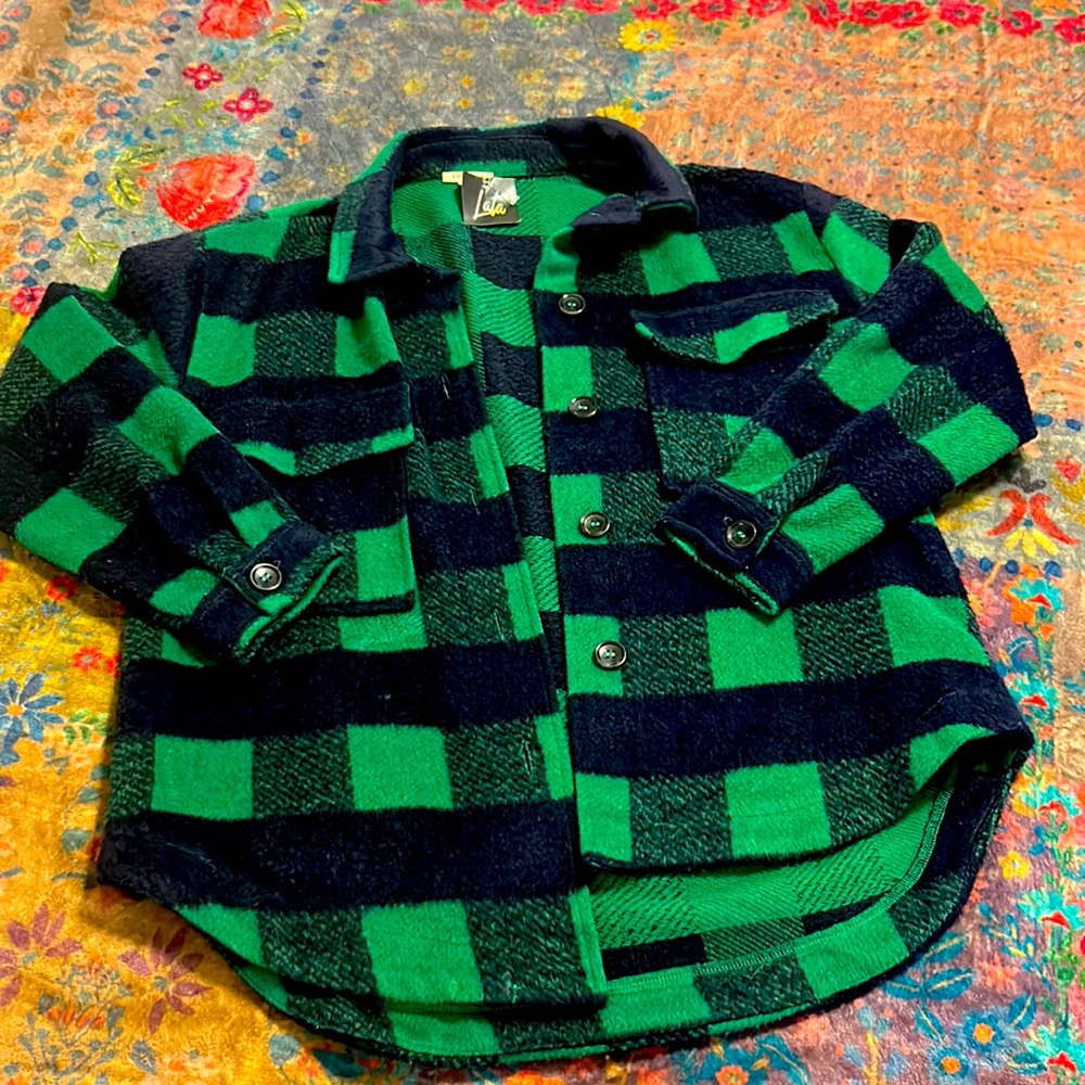 Dressed in LALA Plaid Flannel